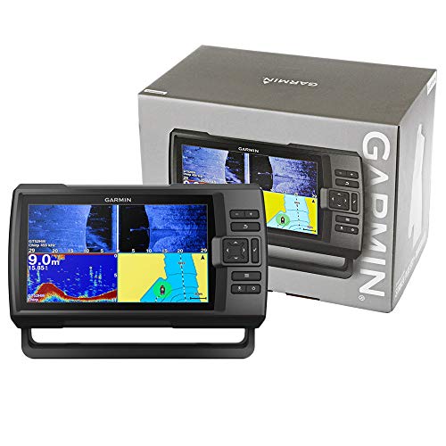 Garmin SONDA GPS Striker Plus 9CV GPS Integrado MAPAS Quickdraw Contours SONDA Chirp CLEARVÜ con TRANSDUCTOR GT52HW-TM