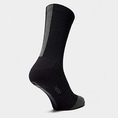 GORE WEAR Thermo calcetines unisex, Talla: 44-46, XL, Color: negro/gris