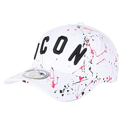 Gorra Icon blanca y roja Taguee Streetwear Baseball Fashion – Unisex blanco Talla única