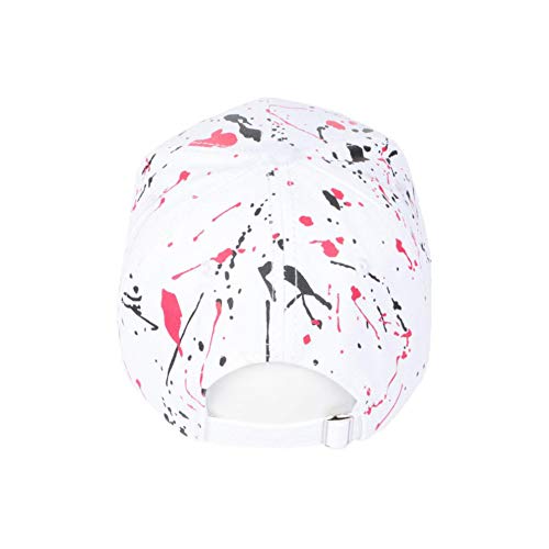 Gorra Icon blanca y roja Taguee Streetwear Baseball Fashion – Unisex blanco Talla única