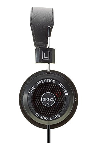 Grado SR125e Prestige Series - Auriculares de diadema abiertos, negro