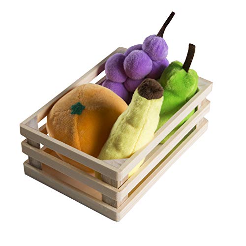 Grupo de alimentos roba, articulo 98145, 4 cestas de accesorios para tienda y cocina infantil, multicolor