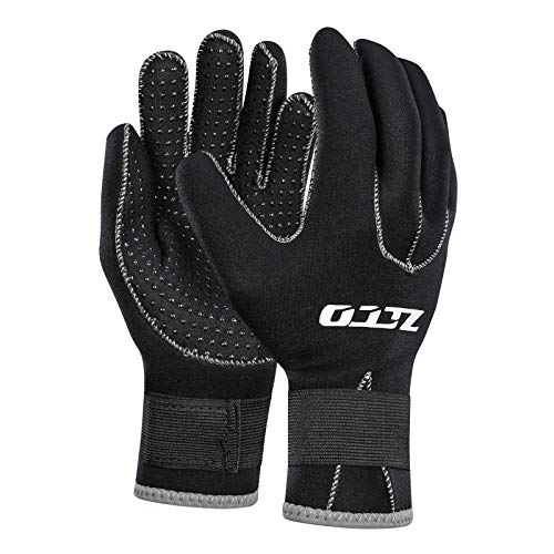 Guantes de neopreno de 3 mm, guantes térmicos para hombre y mujer, antideslizantes, color negro (3 mm, XXL)