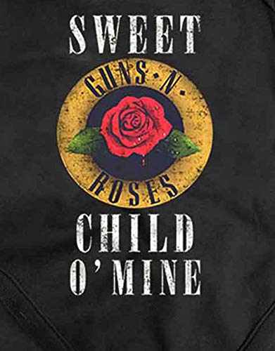 Guns N' Roses Kids Baby Grow: Child O' Mine Rose - 12 - 18 meses, color negro