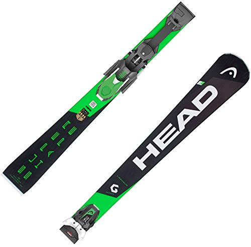 Head SUPERSHAPE i. Magnum SW Ski 2019 INKL. PRD 12 GW Brake 85 Matte Black/Matte White/Flash Green, 156