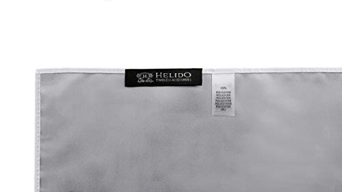 Helido Pañuelo de bolsillo, 30 x 30 cm (Blanco)