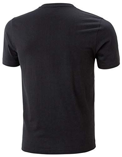 Helly Hansen Active T-Shirt Camiseta, Hombre, Negro, XL