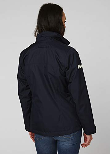 Helly Hansen W Crew Midlayer Jacket Chaqueta Impermeable, Mujer, Navy, XL