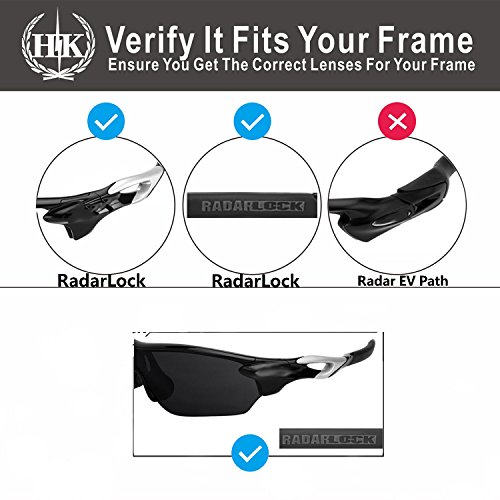 HKUCO Grey Replacement Silicone Leg Set For Oakley Radarlock Sunglasses Earsocks Rubber Kit