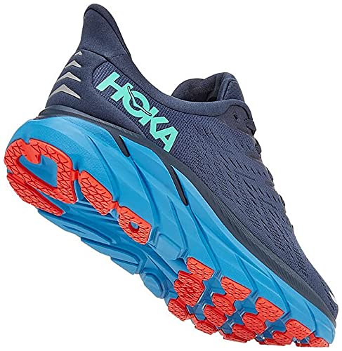 Hoka Clifton 8, Zapatillas de Running por Hombre, Azul (Outerspace/VallartaBlue OSVB), 47 1/3 EU