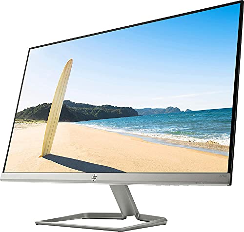 HP 27fwa – Monitor de 27" Full HD (1920 x 1080, 75Hz, 5ms, IPS LED, 16:9, AMD FreeSync, HDMI, VGA, Antirreflejo, Inclinación Ajustable, Altavoces) Plata
