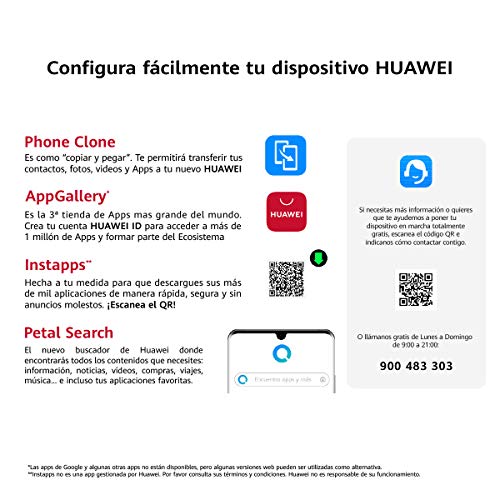 Huawei P40 Pro 5G - Smartphone de 6,58" OLED (8GB RAM + 256GB ROM, Cámaras Leica (50+40+12+TOF), zoom 50x, Kirin 990 5G, 4200 mAh, EMUI 10 HMS) Negro + altavoz CM51 [Versión ES/PT]
