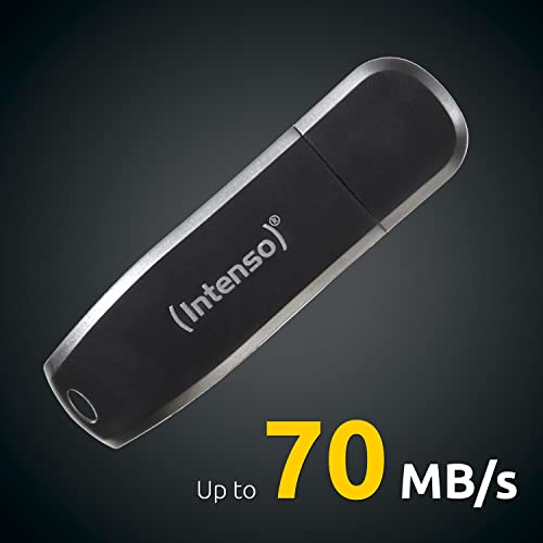 Intenso Speed Line - Memoria USB de 64 GB, Color Negro