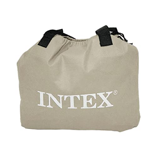 INTEX 64414NP - Colchón hinchable Fiber-Tech comfortplush 152x203x46 cm