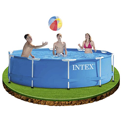 Intex Piscina con estructura metálica - piscina elevada - Ø 305 x 76 cm