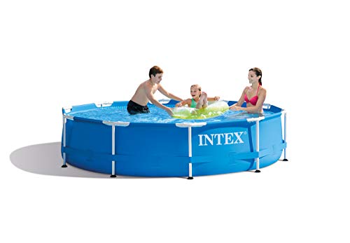 Intex Piscina con estructura metálica - piscina elevada - Ø 305 x 76 cm
