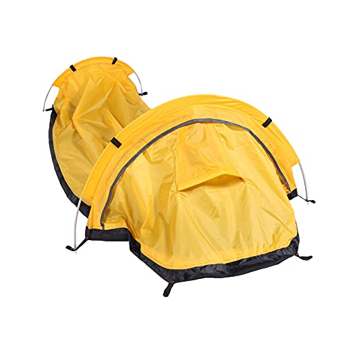 Jevindo Tienda de campaña ultraligera para una sola persona, bolsa de vivac, saco impermeable para 1 persona, tienda de campaña para camping, actividades al aire libre