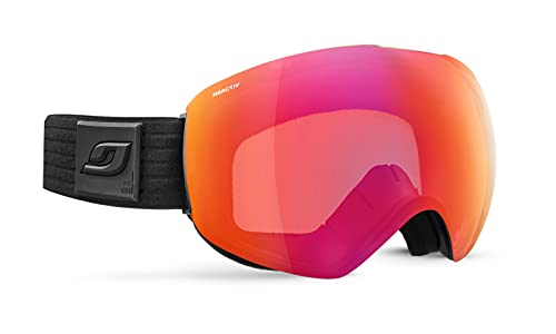 Julbo SKYDOME - Gafas de esquí con pantalla REACTIV fotocromática, hombre, negro, XXL