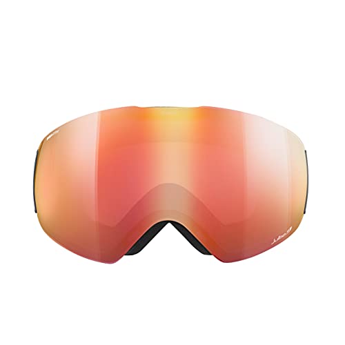 Julbo SKYDOME - Gafas de esquí con pantalla REACTIV fotocromática, hombre, negro, XXL