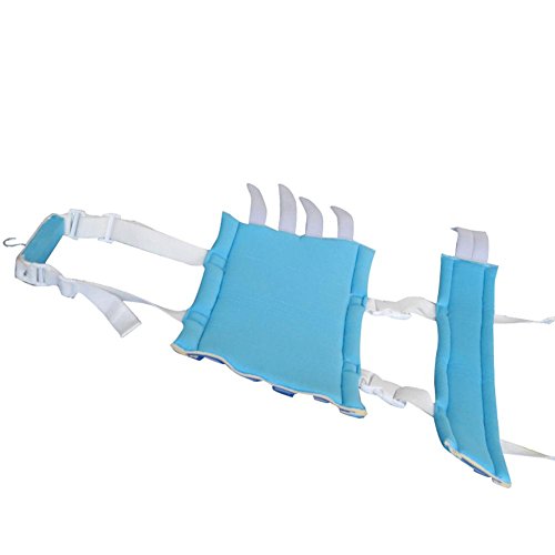 JYCCH Cinturón de tracción para Miembros Inferiores Banda para fracturas de Estiramiento de piernas en la articulación del hogar (Azul M)