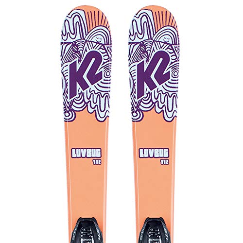 K2 Ski Luv Bug Fdt 4.5 10E0809 - Juego de esquí para niña (88 cm)