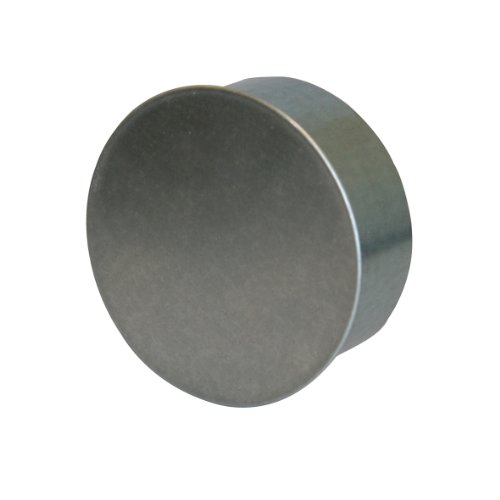 Kamino - Flam   – Tapa para tubo de chimeneas, estufas y hornos de leña – acero con revestimiento de aluminio - Ø 80 mm – resistente a altas temperaturas