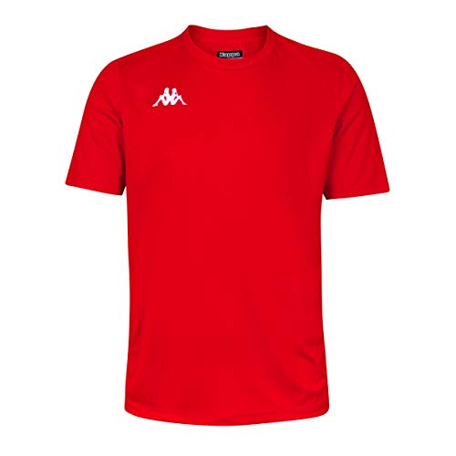 Kappa ROVIGO SS Camiseta de equipación, Hombre, Rojo/Blanco, 4XL