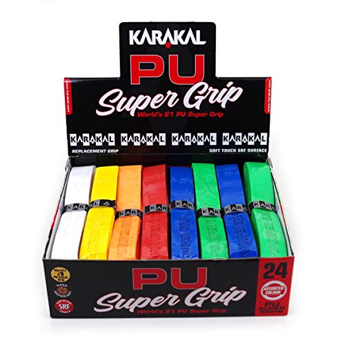 Karakal PU Super Squash Grips (Assorted Colours)