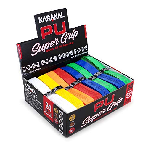 Karakal PU Super Squash Grips (Assorted Colours)