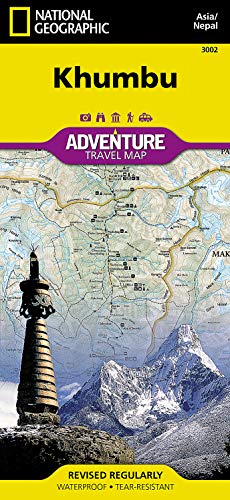 Khumbu, Nepal: Travel Maps International Adventure Map [Idioma Inglés]: 3002