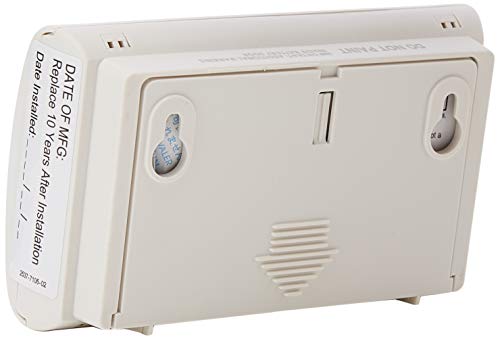 Kidde 7DCOC - Alarma de monóxido de carbono pantalla digital de sensor 10 años y una garantía