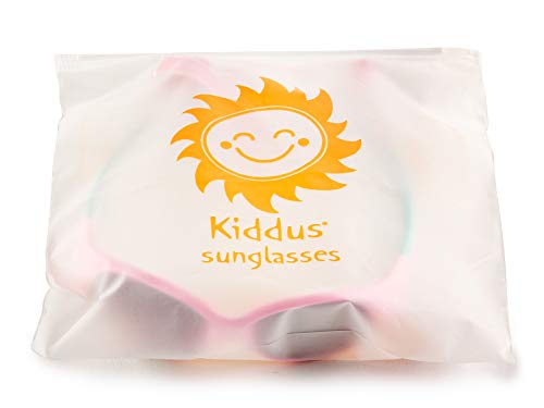 Kiddus Gafas de Sol de UNA SOLA PIEZA para Bebés a partir de 0 Meses. Prácticamente IRROMPIBLES. 100% Protección UV400. Muy FLEXIBLES. Sin BPA. Con Banda Ajustable y Extraíble. ALLROAD