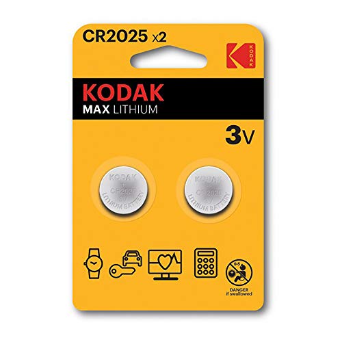 Kodak Pilas Litio Cr2025 Ultra MAX Lithium 3V (2 Uds)
