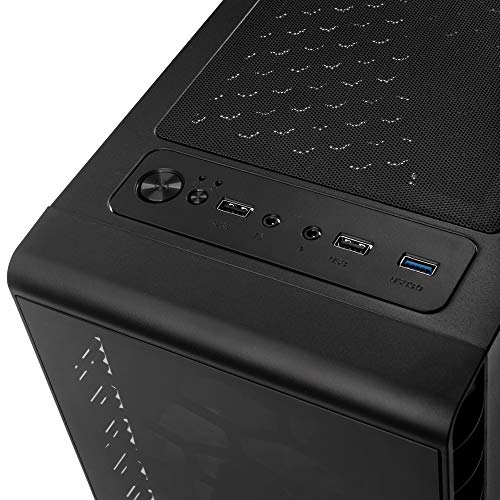 KOLINK Observatory Lite Midi Tower PC Caja ATX RGB PC Case, Gaming PC Case, Tempered Glass Computer Gehäuse Gaming Tower, PC Case con Ventilador, Computer Gehäuse Gaming