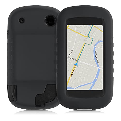 kwmobile Funda Compatible con Garmin Montana 680 - Carcasa de Silicona para navegador GPS - Cover Negro