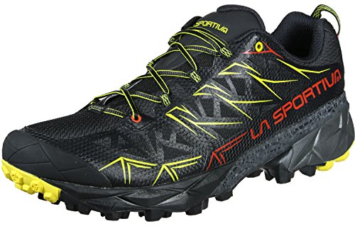 La Sportiva Akyra GTX, Zapatillas de Trail Running Hombre, Negro (Negro 000), 44.5 EU