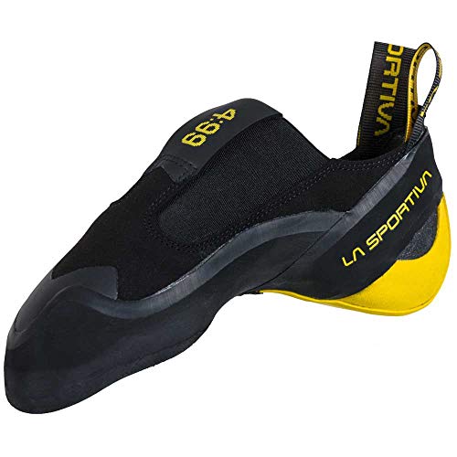 LA SPORTIVA Cobra 4.99, Zapatillas de Trekking Hombre, Black/Yellow, 40 EU