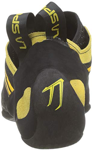 La Sportiva Katana Laces, Zapatos de Escalada Hombre, Yellow Black, 41 EU
