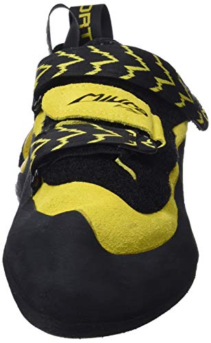 La Sportiva Miura VS, Zapatos de Escalada Hombre, Amarillo Negro, 39 EU