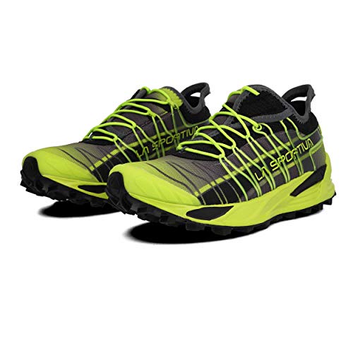 La Sportiva Mutant, Zapatillas de Trail Running Hombre, Multicolor (Apple Green/Carbon 000), 42 EU