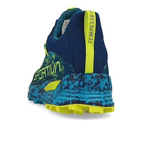 La Sportiva Tempesta GTX, Zapatillas de Trail Running Hombre, Multicolor (Indigo/Tropic Blue 000), 45 EU
