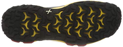La Sportiva Unika, Zapatillas de Trail Running Hombre, Multicolor (Black/Yellow 000), 43 EU