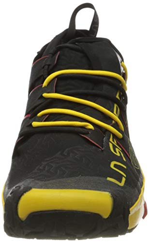 La Sportiva Unika, Zapatillas de Trail Running Hombre, Multicolor (Black/Yellow 000), 43.5 EU