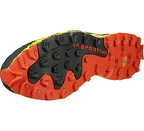 LA SPORTIVA Uragano GTX Black/Yellow, Zapatillas de Mountain Running Unisex Adulto, 45 EU
