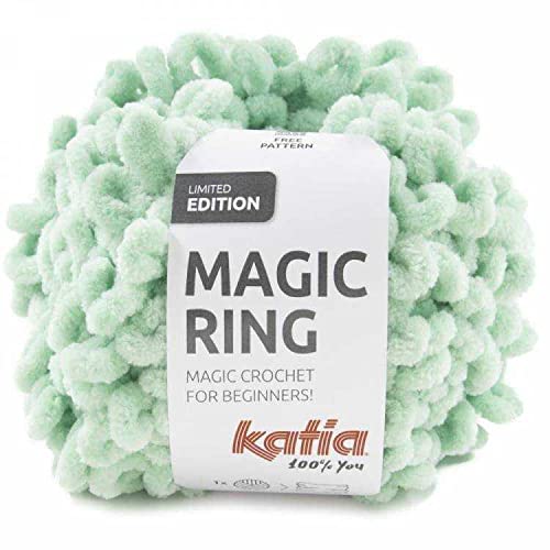 Lanas Katia Magic Ring Ovillo de Color Manzana Cod.106