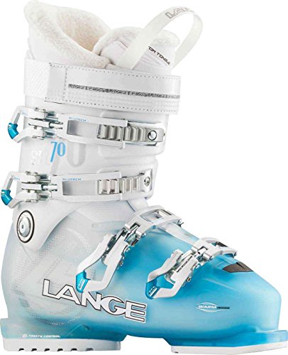 LANGE SX 70 W Botas de esquí, Mujer, Azul/Blanco, 26