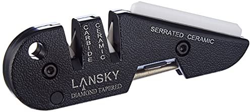Lansky Sharpeners PS-MED01 - Afilador de Cuchillos (Negro)