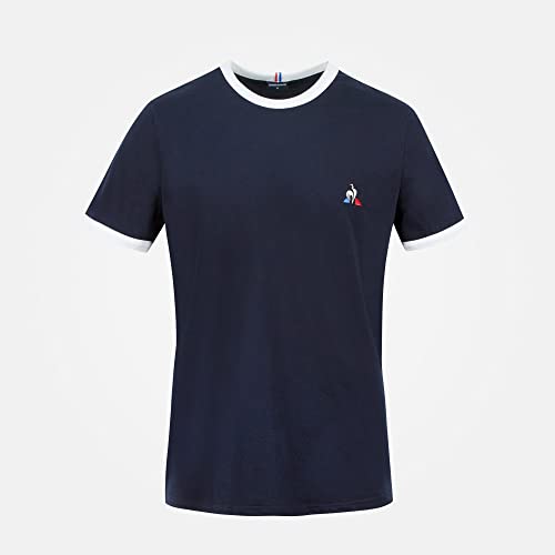 Le Coq Sportif Camiseta Modelo ESS tee SS N°4, Sky Captain/New Optical White, L