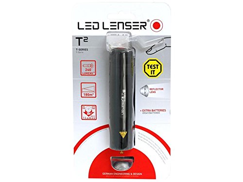 Led Lenser T² Linterna LED, Negro