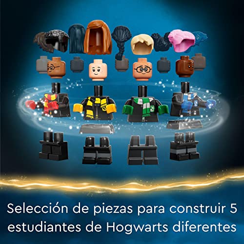 LEGO 76399 Harry Potter Baúl Mágico de Hogwarts, Set de Accesorios, Regalo Personalizable con Mini Figuras de la Película